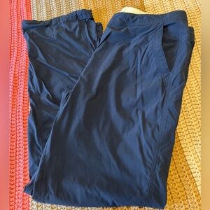 L. L. Bean women’s hiking pants. Lightweight ripstop fabric. Adjustable waist.